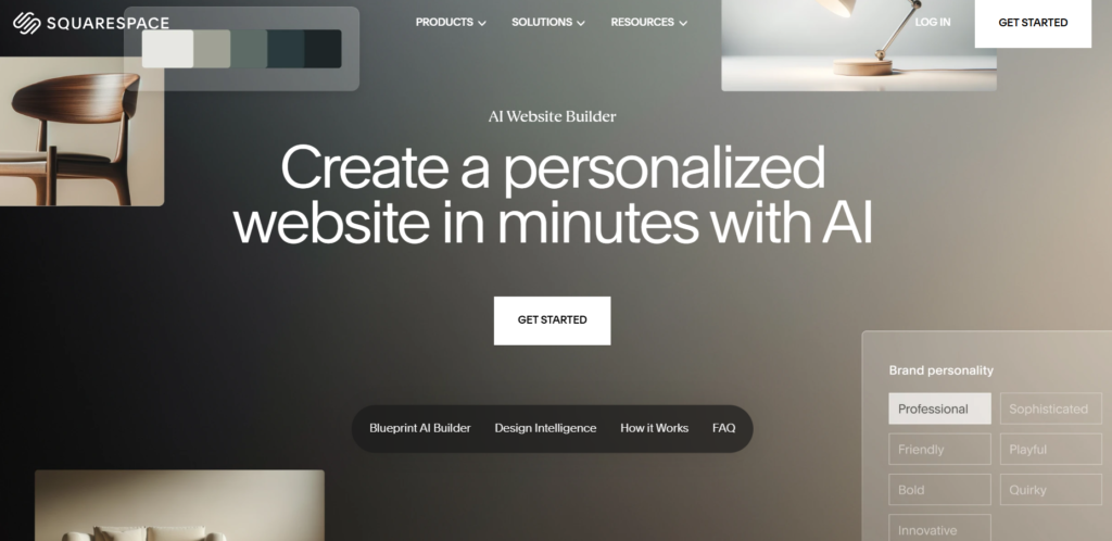square space blueprint ai